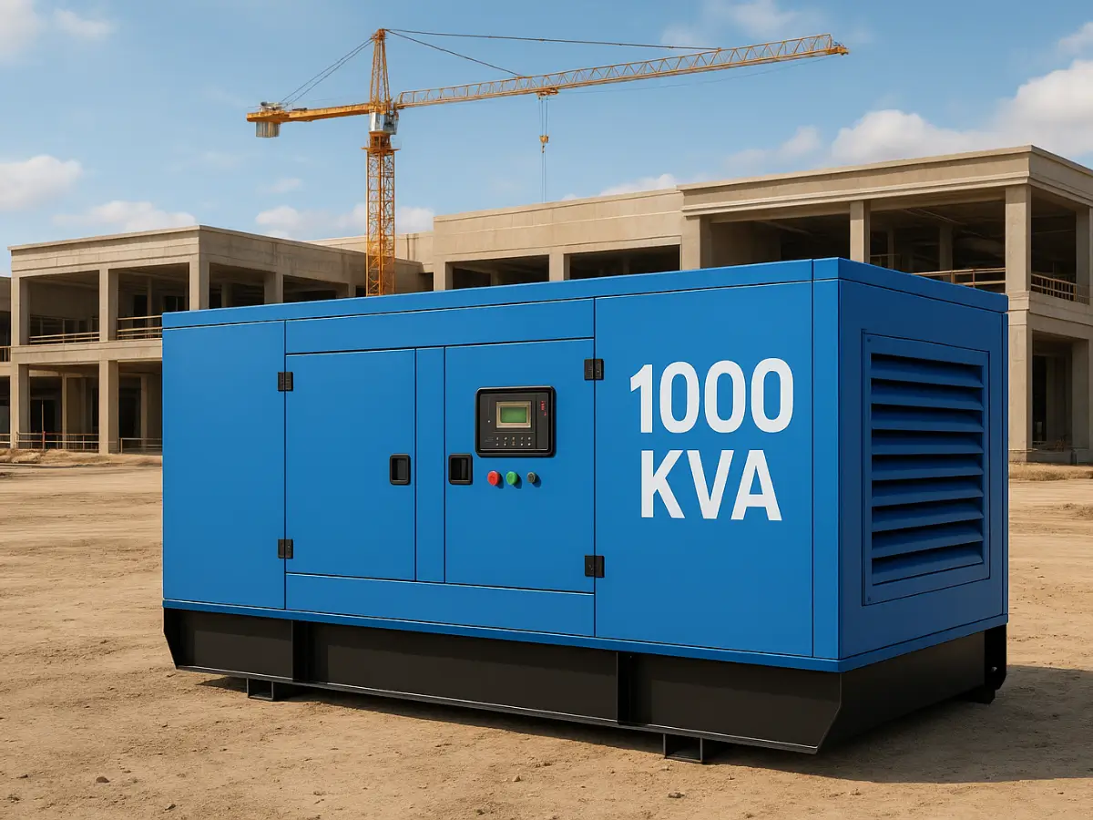 1000 kva Generator Rental