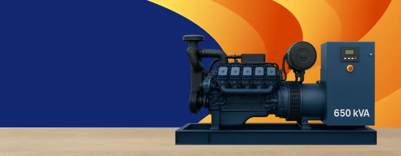 Used generator 650kva